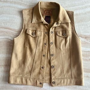 Vintage Ralph Lauren Suede Vest (XS)